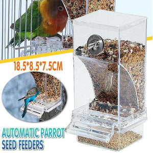 No-Mess Auto Cage Bird Feeder