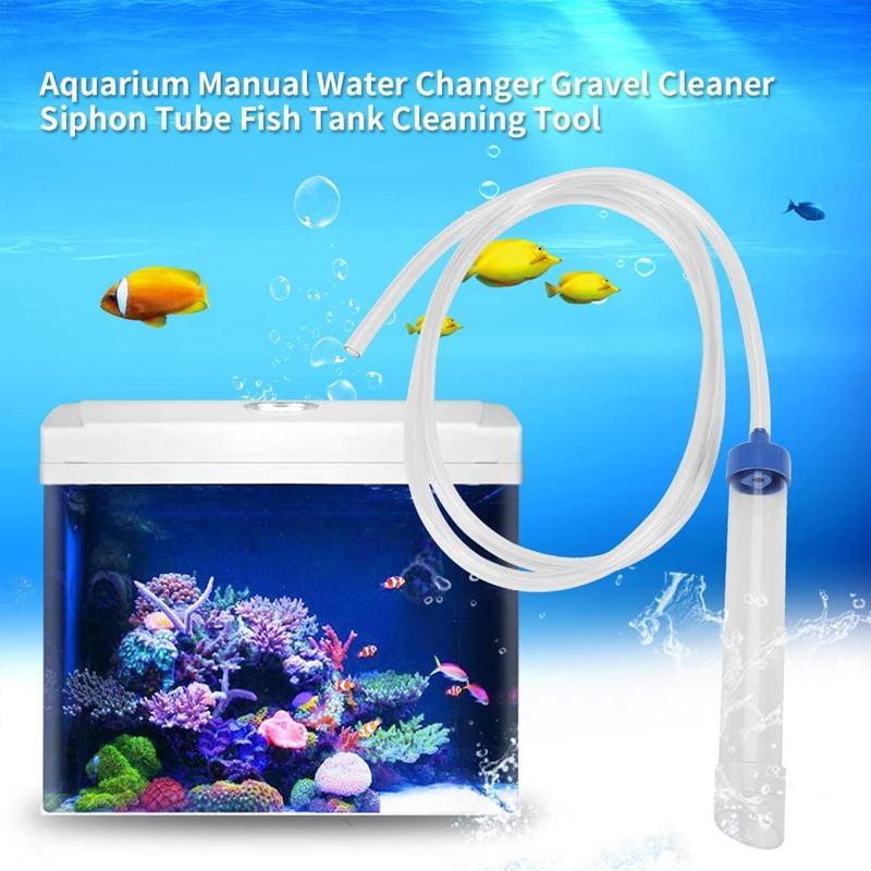 Aquarium Gravel Cleaner with Syphon Vacuum