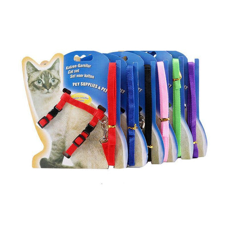 Adjustable Nylon Kitten Harness for safe and comfortable walks