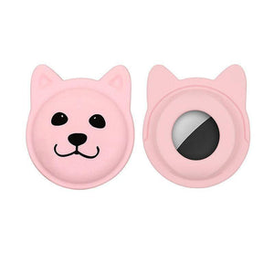 Durable Silicone Airtag Case for Pet Collars 7 Colours