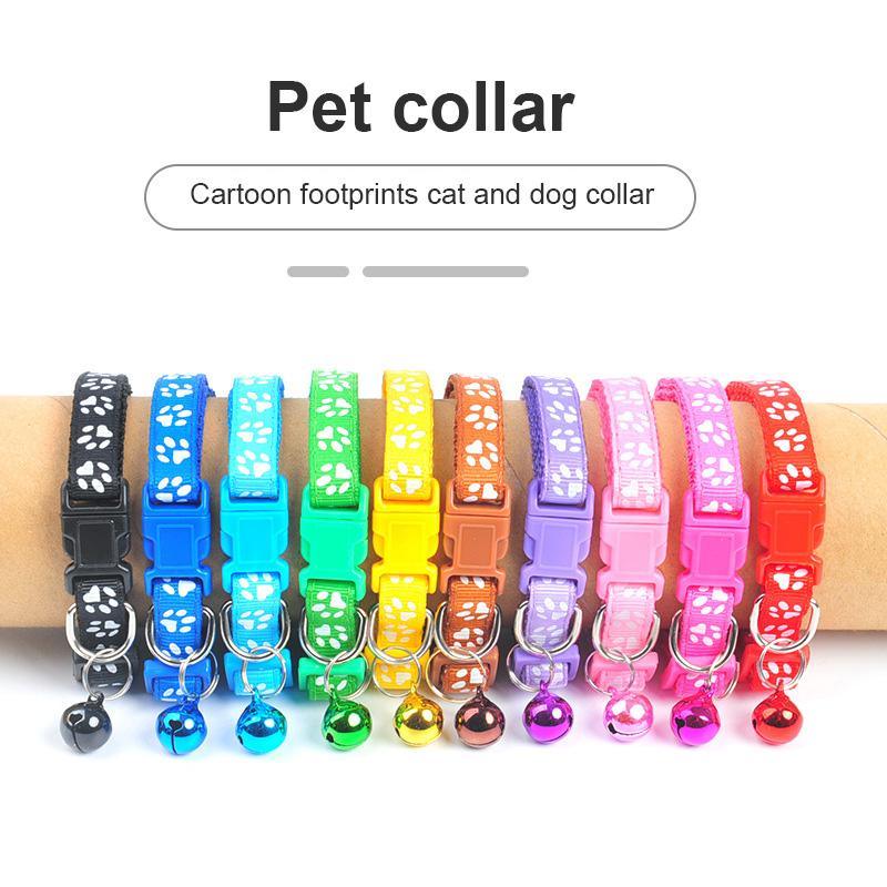 12 PCS Pet Whelping ID Collar With Bell