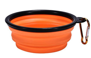 Portable Foldable Pet Bowl 6 Colours 350ml