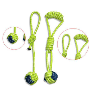 Durable and Fun 7-Piece Dog Rope Toy Set for Active Play