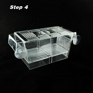 Aquarium Breeder Rearing Isolation Box 22x9.6x10cm