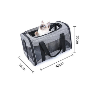 Convenient and Portable Foldable Pet Carrier for Comfortable Travel