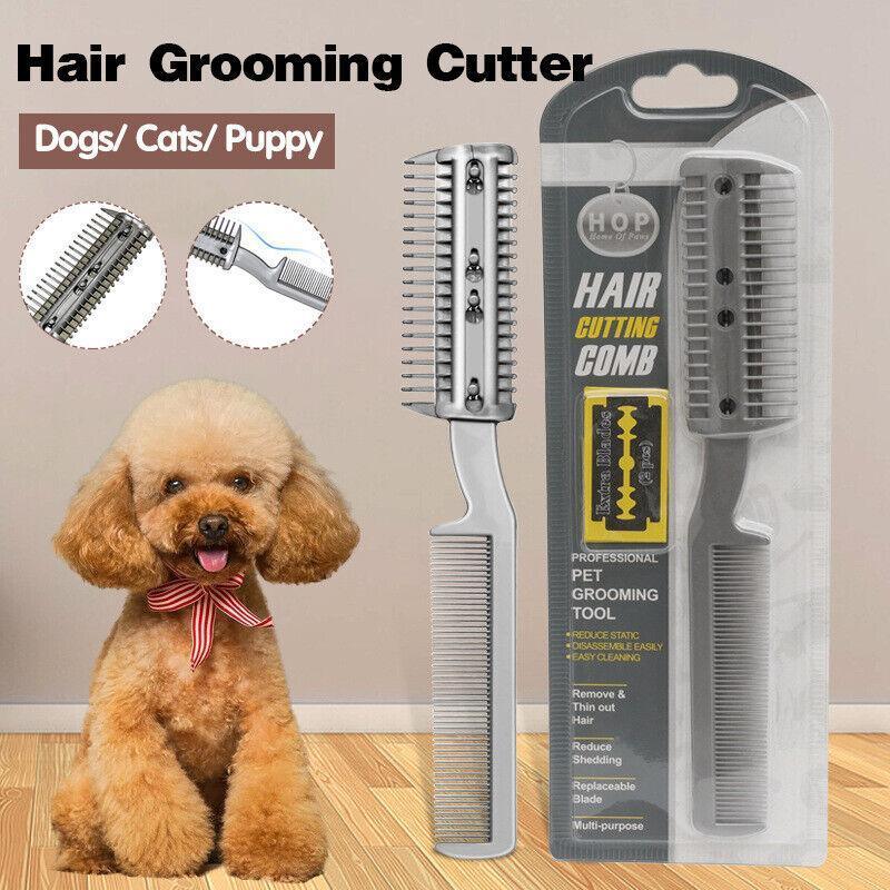 2-Sided Razor Pet Hair Trimmer for Efficient Pet Grooming