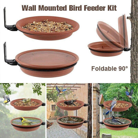 Versatile Hanging Bird Feeder for Outdoor Gardens