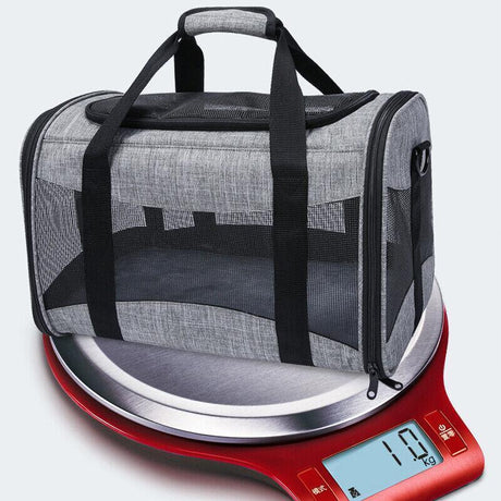 Convenient and Portable Foldable Pet Carrier for Comfortable Travel