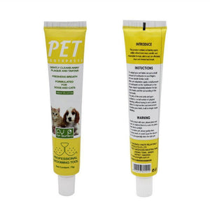 Pet Dog Toothbrush and Toothpaste Set for Effective Dental Care