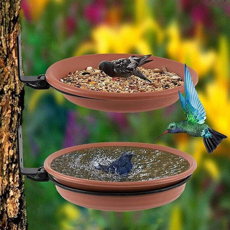 Versatile Hanging Bird Feeder for Outdoor Gardens